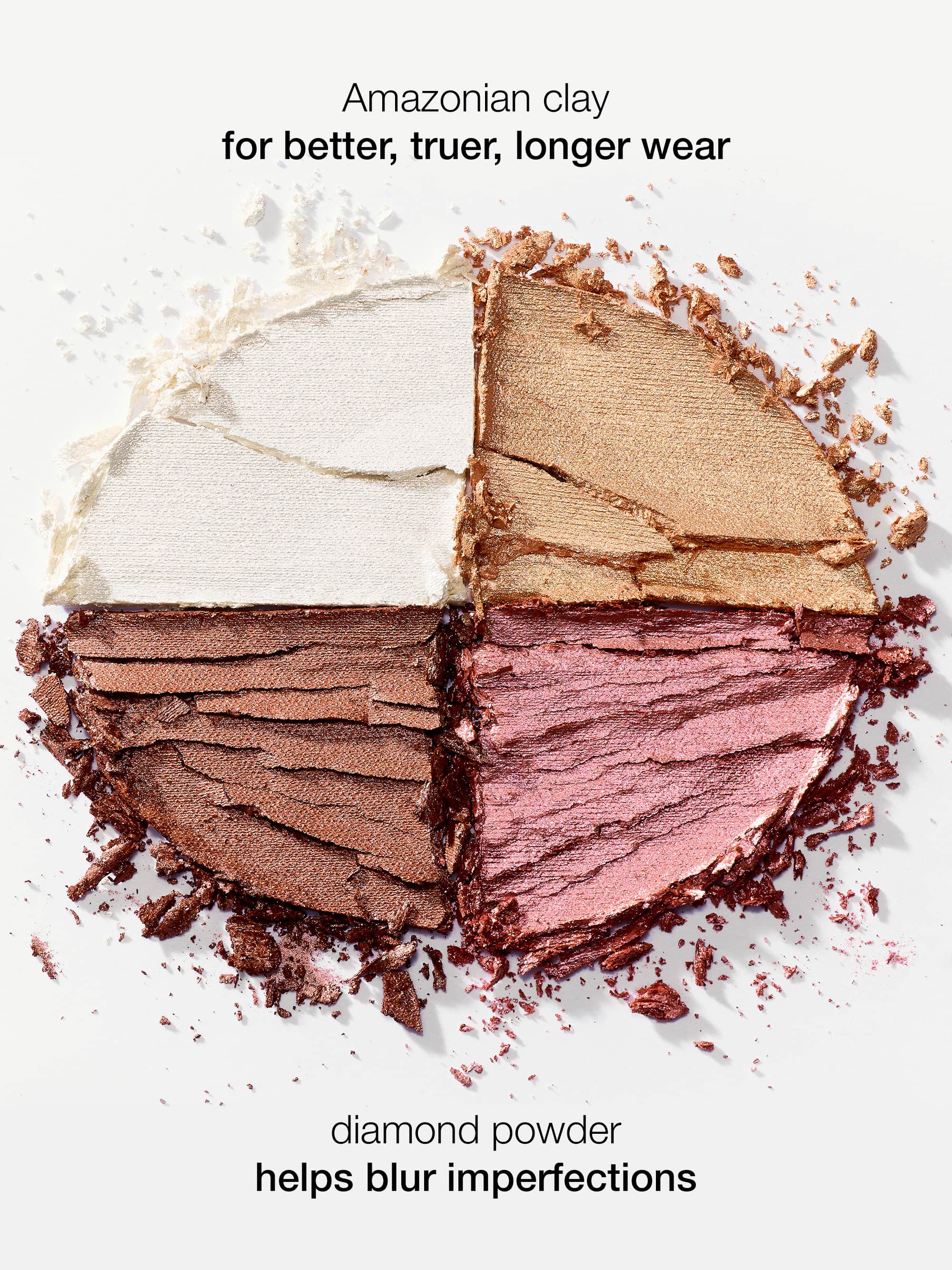 glow wardrobe highlighting eye & cheek palette & brush - Image 6